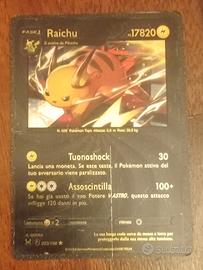 Carta Pokemon Rara Raichu 