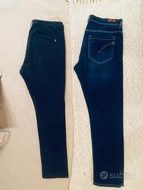 pantaloni Dondup Gaubert tg. 38 (XL) nuovi blu
