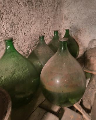 Boccioni Damigiane Antiche Vintage