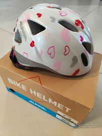 casco bici bambina come nuovo 