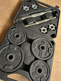 kit 20 kg Decathlon. come nuovo.
