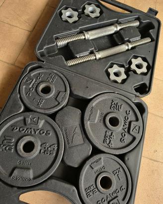 kit 20 kg Decathlon. come nuovo.