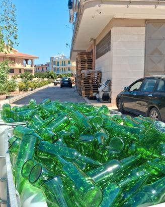 birre vuote da usare per salsa e altre cose