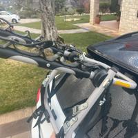 Portabici Posteriore Auto  in Alluminio universale