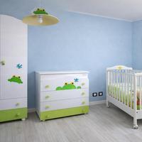 Cameretta bimbo/a tema ranocchio