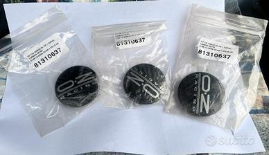 3 Caps coprimozzo OZ CARBON LOOK NUOVI
