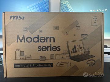 MSI Modern 15 F13MG i5 13ª Gen 16GB 512GB – NUOVO