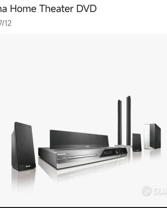 Home Theater Philips 5.1 da 600 Watt RMS