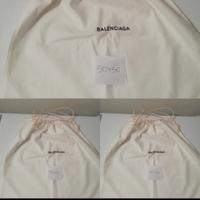 lotto di 3 Dust bag Balenciaga 