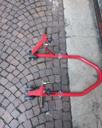 Cavalletto alza moto anteriore