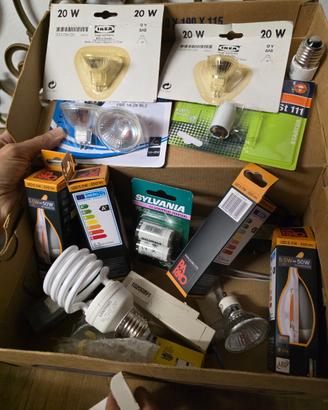 Lotto Lampadine Varie LED, Alogene, Basso  consumo