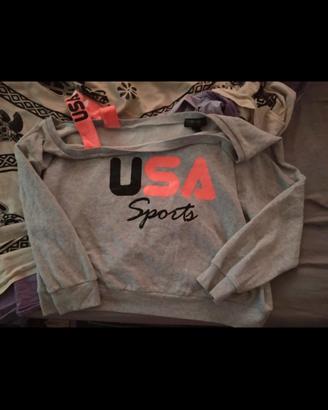 Forever 21 usa sports felpa aperta 3Xl 