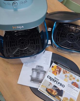 Ninja CRISPi PRO XL Friggitrice ad Aria 5,7L+2,3L