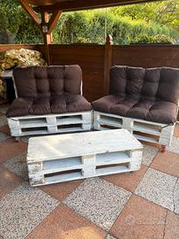 Divanetti con cuscini da esterno