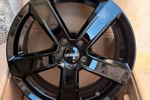 4 cerchi Dezent TU Black 16” 5x100 ET35