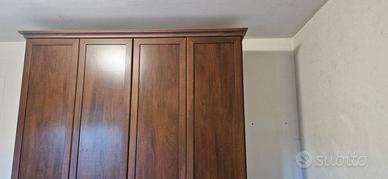 Armadio 4 ante e 2 Cassetti