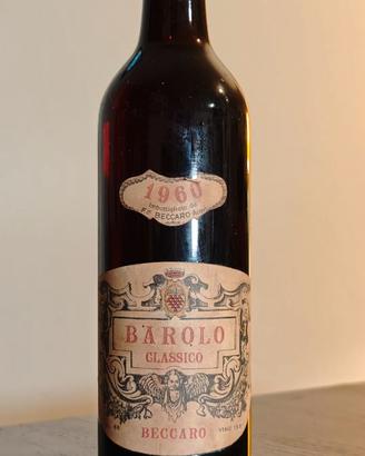 Barolo Classico   Annata: 1960 F.lli Beccaro