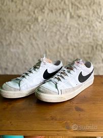 Nike blazer hotsell grigie basse