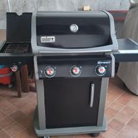 WEBER SPIRIT ORIGINAL E-320 GBS BLACK GAS METANO