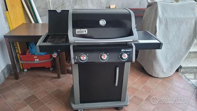 WEBER SPIRIT ORIGINAL E-320 GBS BLACK GAS METANO