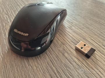 Mouse PC senza fili compatto microsoft