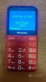 Telefono con tasti grandi Panasonic KX-TU150