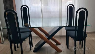 TAVOLO IN VETRO