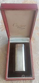 accendino Cartier in argento 
