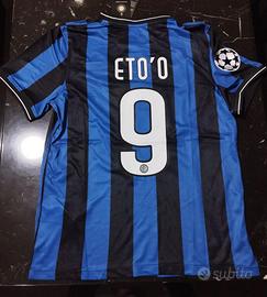 Maglia inter calcio Eto’o jersey retro vintage