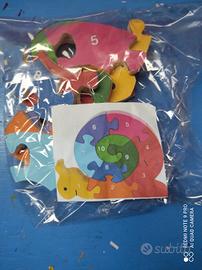 puzzle numerico lumaca