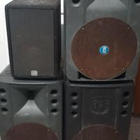 impianto audio professionale 