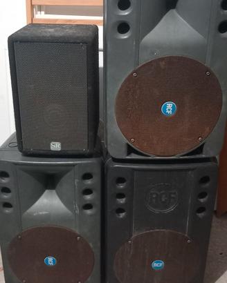 impianto audio professionale 