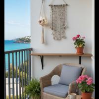 Portapiante da parete macrame  Arazzo macrame Boho