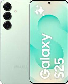 Samsung Galaxy S25 128 GB. Verde menta.
