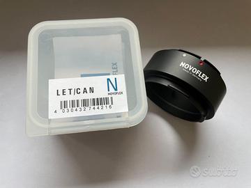 NOVOFLEX LET/CAN  Canon FD a Leica L