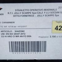 STIVALETTO TATTICO INVERNALECARABINIERI