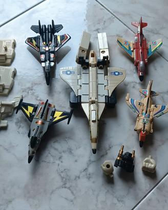 trasformer pentajet superior robot g1 takara 1985