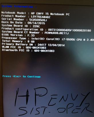 HP ENVY 15