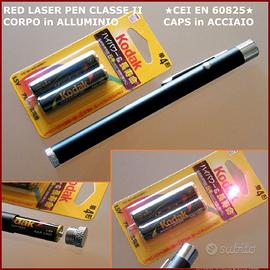 LASER PEN CLASSE 2 CEI EN 60825★ PUNTATORE LASER ★