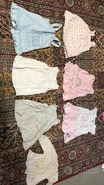 Lotto primavea estate bimba 3/6 mesi