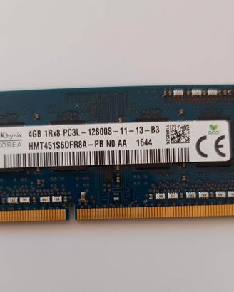 memoria RAM ddr3 4 GB nuova come in foto