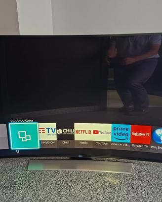 TV SAMSUNG 78 POLLICI con SCHERMO CURVO