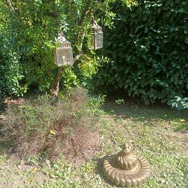 braciere ottone  turco più due lanterne vecchi ott