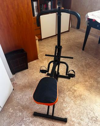 total crunch/attrezzo da ginnastica
