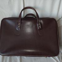 Valigia vintage marrone anni 70