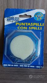 Puntaspilli con spilli nuovo in scatola originale