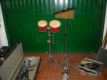 bonghi e chimes LP (Latin Percussion) + altro