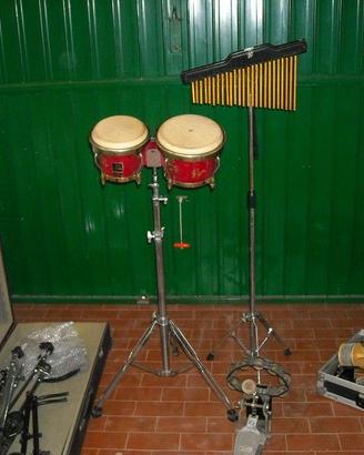 bonghi e chimes LP (Latin Percussion) + altro
