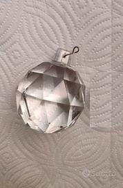 Pendente rotondo in cristallo per lampadario, 6 cm
