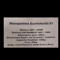 Monopattino elettrico